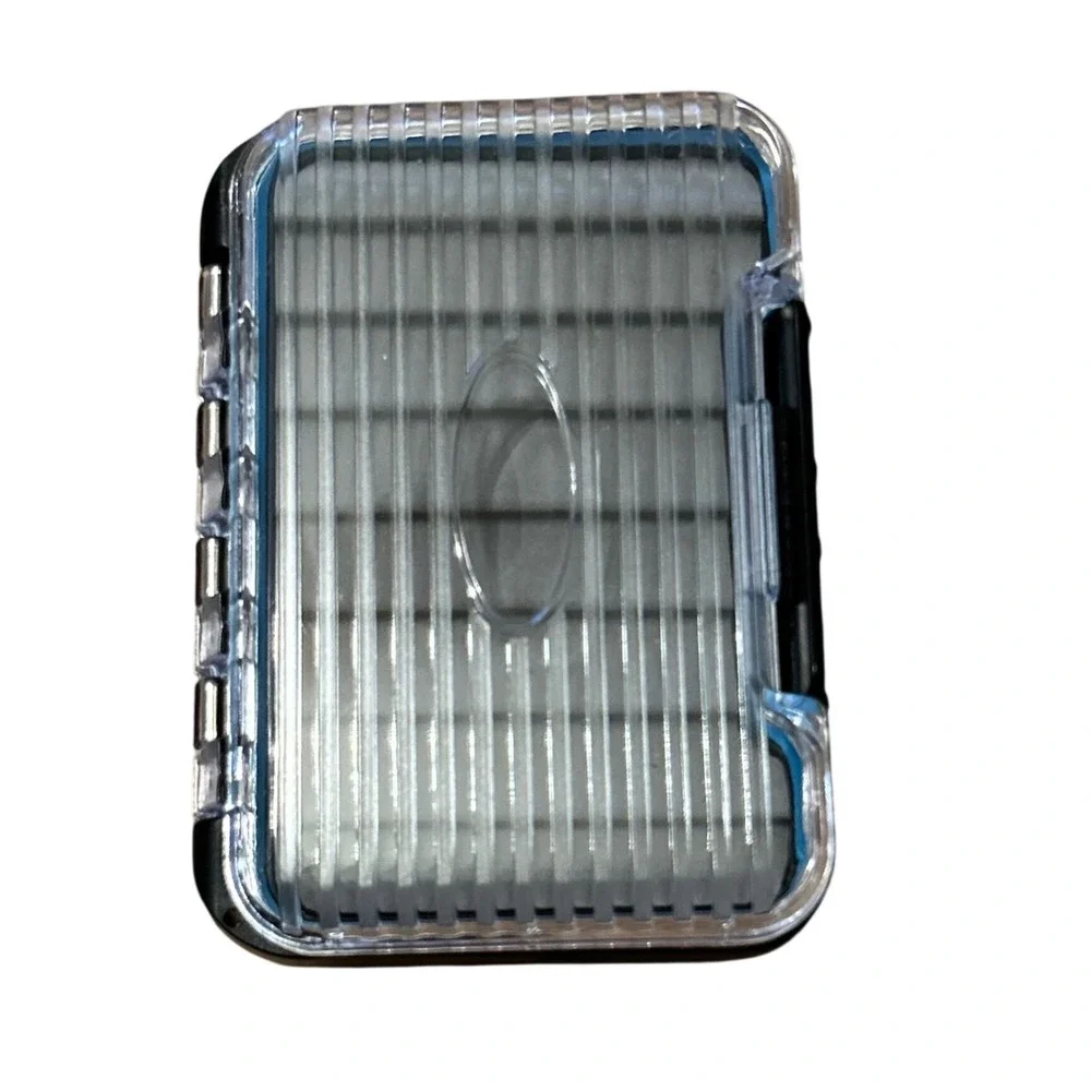 Waterproof Fly Fishing Box Lure Tackle Storage Case Clear Lid